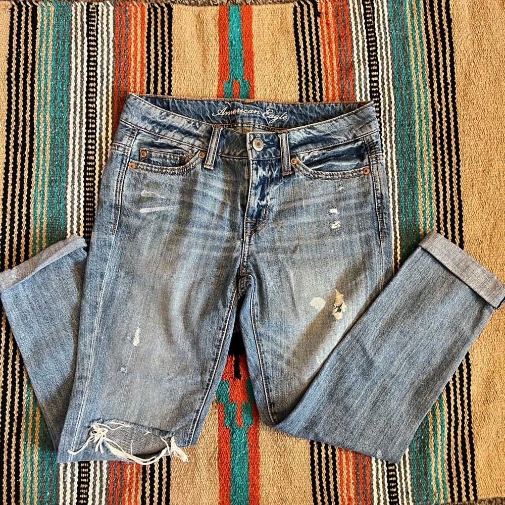 American Eagle skinny jeans, size 00, NWOT